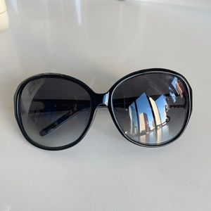 Jimmy choo black sunglasses
